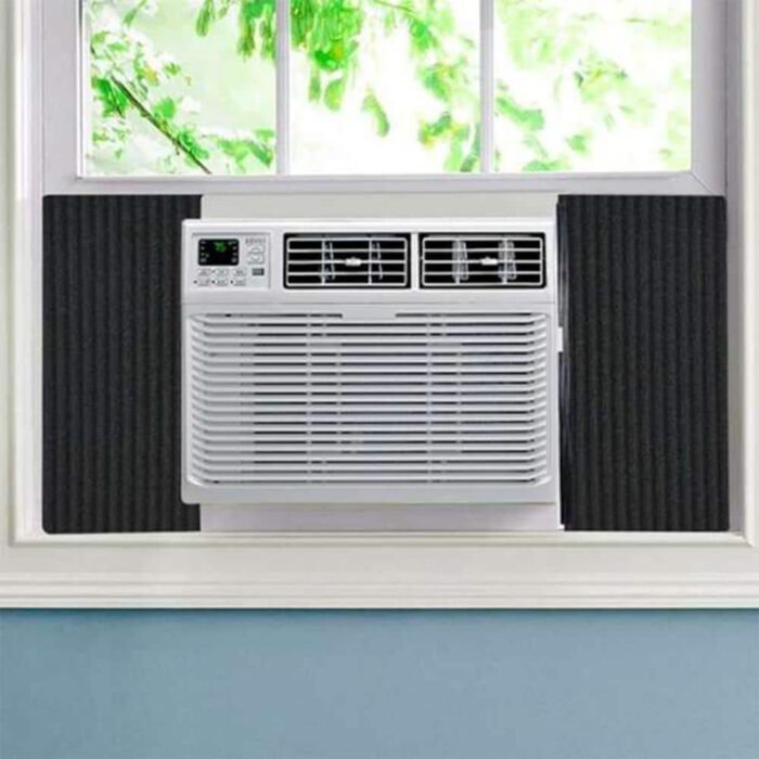 12,000 BTU 230V Window Air Conditioner Cools 550 Sq. Ft. with Heater and Remote in White - Image 2