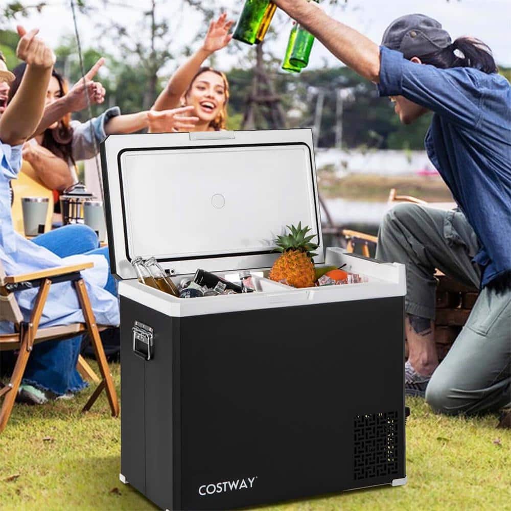 1.5 cu. ft. Portable Car Freezer with -4В°F~68В°F for RVs in Black - Image 2