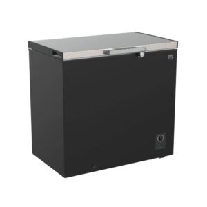 32.60 in. 7 cu. ft. Chest Freezer, Garage-Ready, Manual Defrost, Balanced Hinges, Black