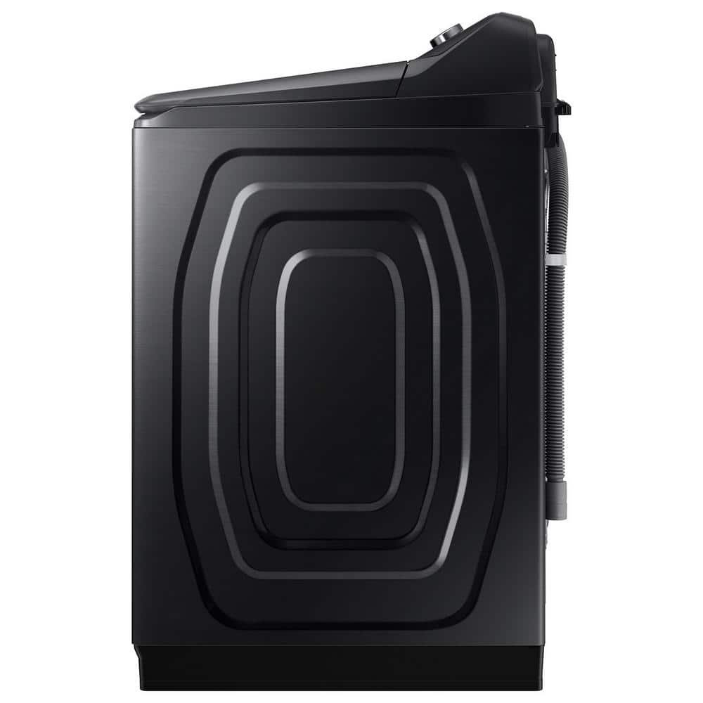 5.2 cu. ft. Large Capacity Smart Top Load Washer with Super Speed Wash in brushed black - Image 4