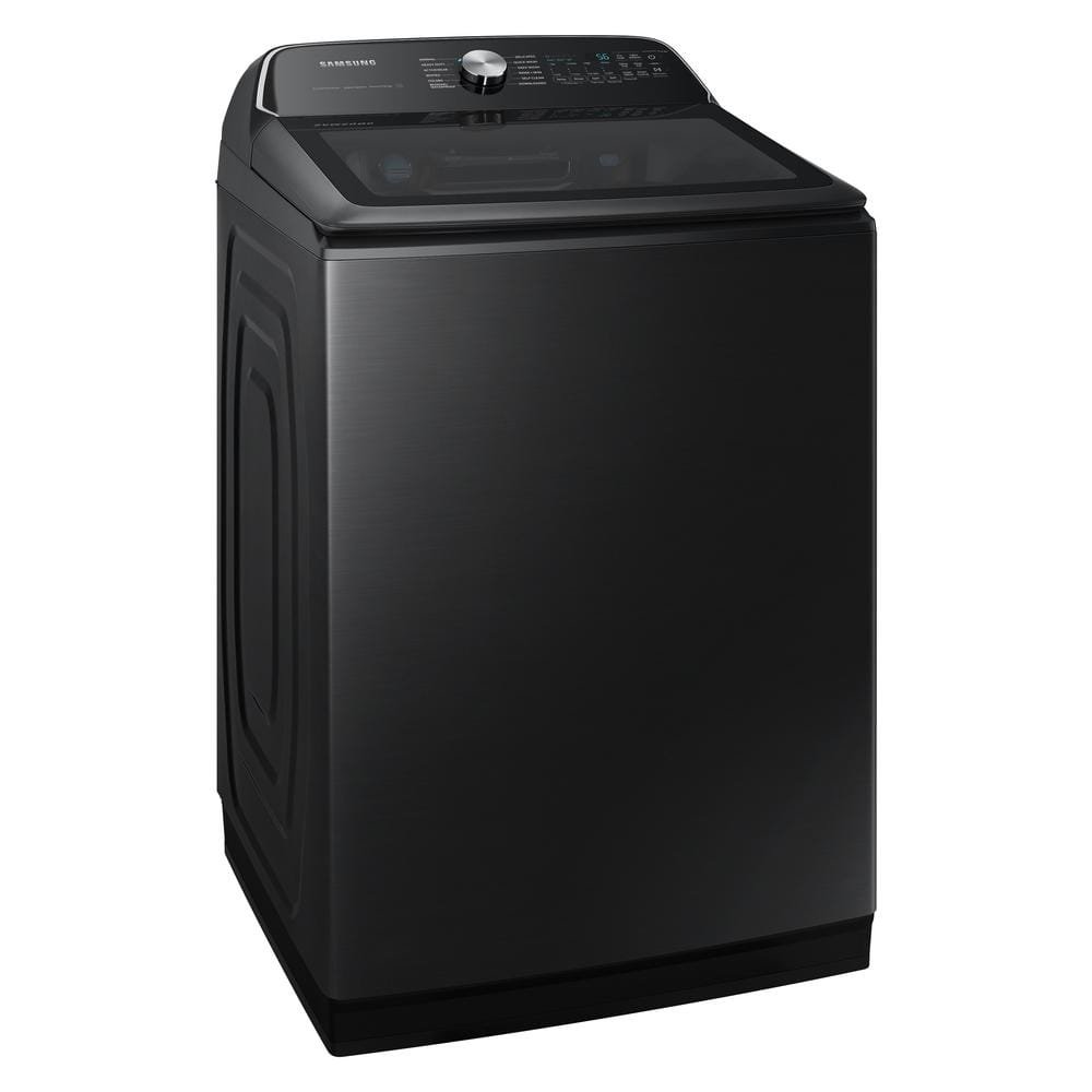5.5 cu.ft. Extra-Large Capacity Smart Top Load Washer with Super Speed in Brushed Black - Image 3