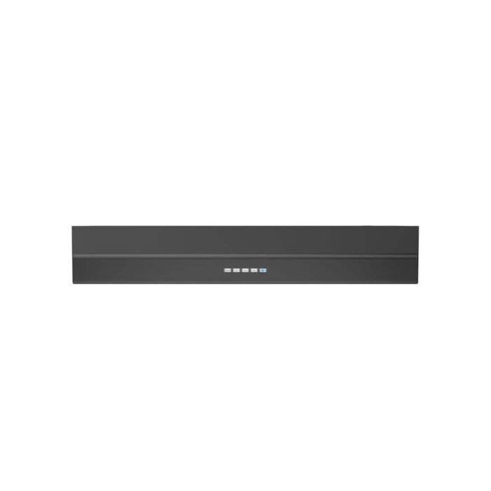 Breeze II 30 in. 400 CFM Convertible Under Cabinet Range Hood with LED Lights in Black Stainless Steel