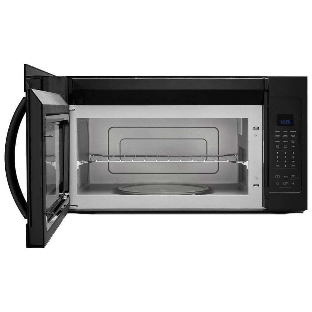 1.9 cu. ft. Over the Range Microwave in Black with Sensor Cooking and Steam - Image 2