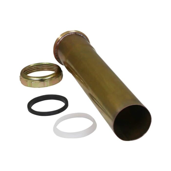 1-1/2 in. x 12 in. Brass Slip Joint Extension Tube for Tubular Drain Applications, 22GA - Image 2