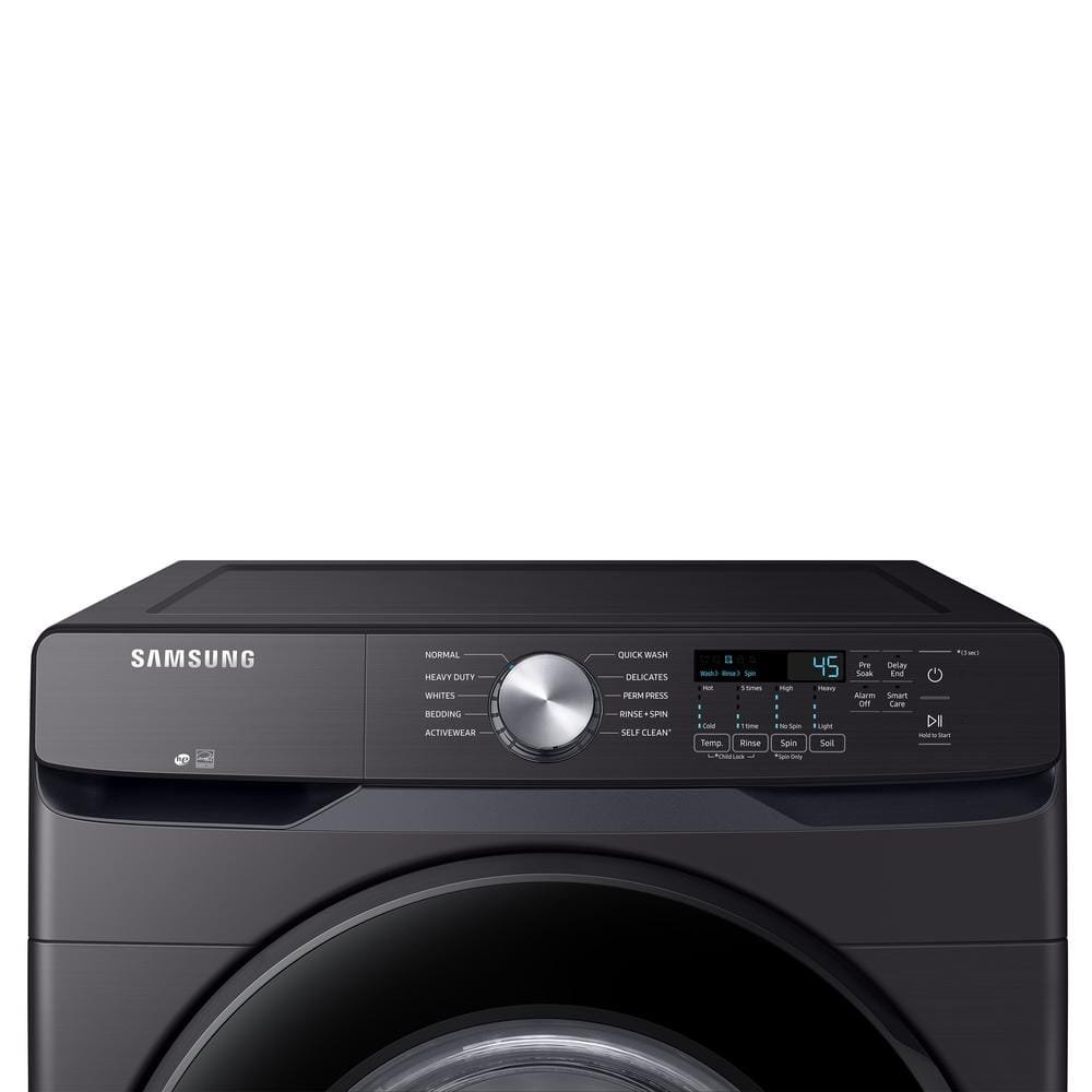 4.5 cu. ft. High-Efficiency Front Load Washer with Self-Clean+ in Brushed Black - Image 4