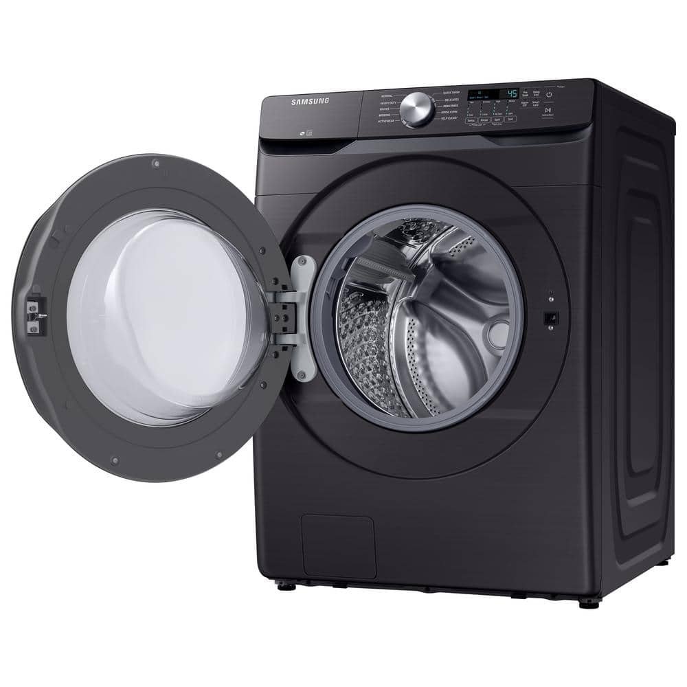 4.5 cu. ft. High-Efficiency Front Load Washer with Self-Clean+ in Brushed Black - Image 3