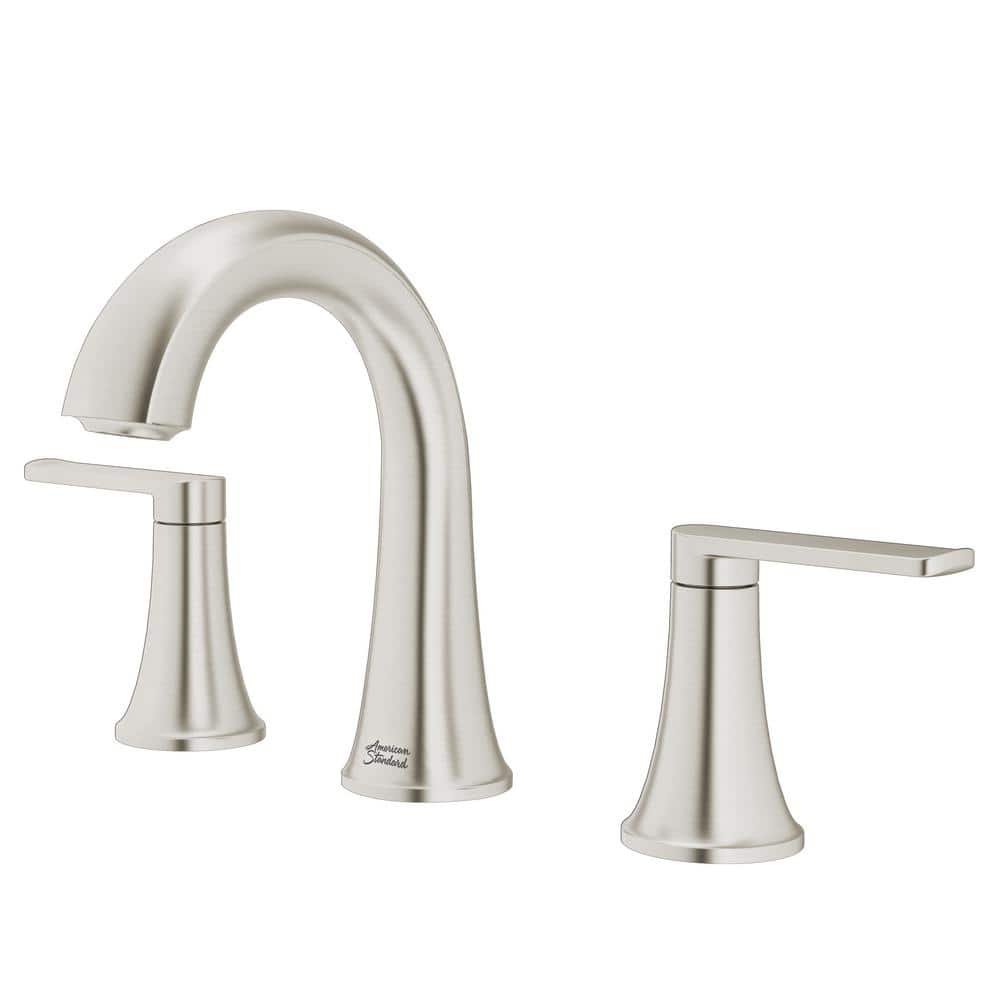 Corsham 8 in. Widespread Double-Handle Bathroom Faucet in Brushed Nickel - Image 3