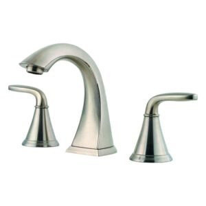 Pasadena 8 in. Widespread 2-Handle Bathroom Faucet in Brushed Nickel