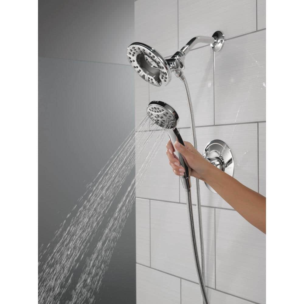Arvo In2ition 2-in-1 Rough-in Valve Included Single-Handle 4-Spray Shower Faucet 1.75 GPM in Chrome - Image 2