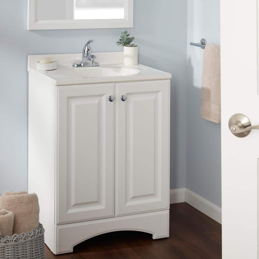 4 in. Centerset Single-Handle Bathroom Faucet in Chrome - Image 2