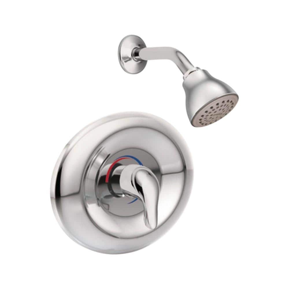 Chateau Posi-Temp Eco-Performance Single-Handle 1-Spray Shower Faucet in Chrome (Valve Included)