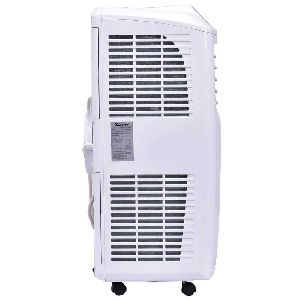 9,000 BTU Portable Air Conditioner and Dehumidifier Function in White with Window Kit Remote - Image 3