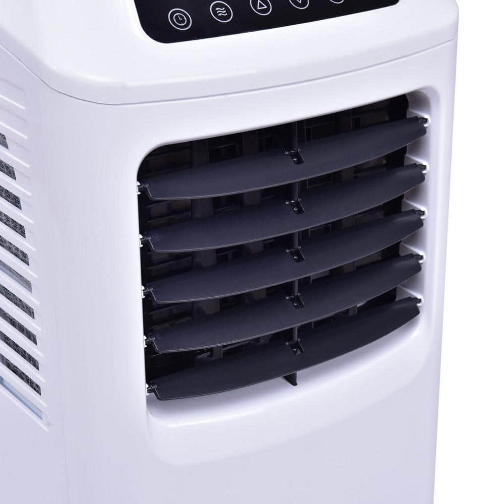 9,000 BTU Portable Air Conditioner and Dehumidifier Function in White with Window Kit Remote - Image 4
