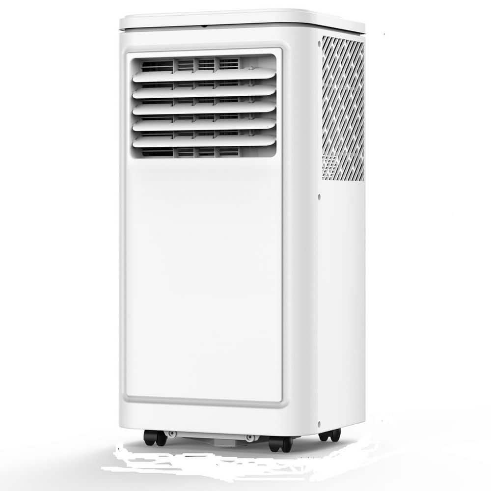 5,000 BTU (8,000 BTU ASHRAE) 115-Volt Portable Air Conditioner w/ Remote up to 250 sq. ft. Cools and Dehumidifies