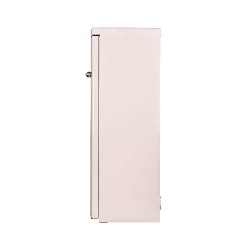 8.3 cu. Ft. Classic Retro Upright Freezer Frost Free 24 in. 110V w/ 6 Drawers in Cream - Image 2