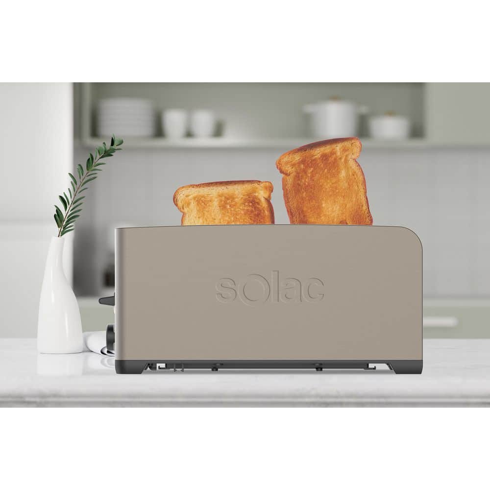 4-Slice Stainless Steel Toaster Extra Wide Slots, 1300-Wat