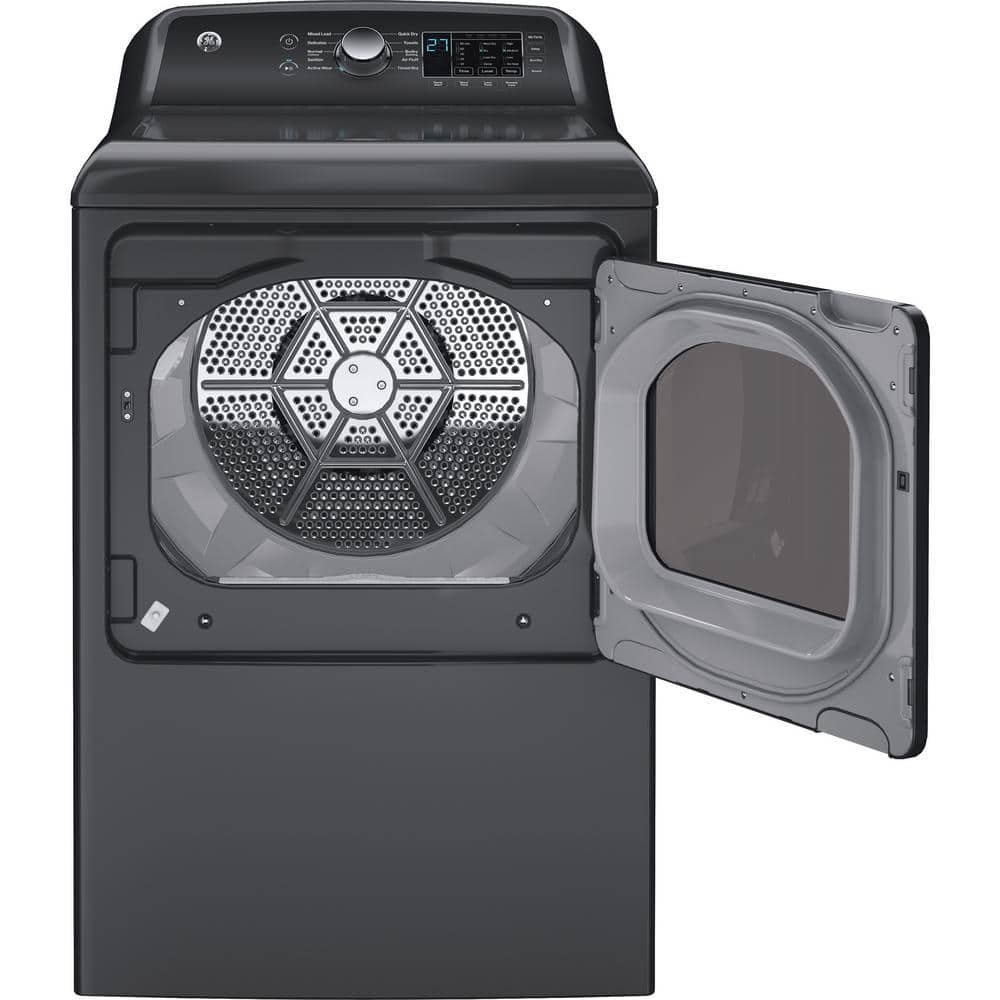 7.4 cu. ft. vented Front Load Electric Dryer in Diamond Gray with Sensor Dry - Image 3