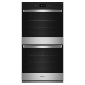 27 in. Double Electric Wall Oven with True Convection Self-Cleaning in Fingerprint Resistant Stainless Steel