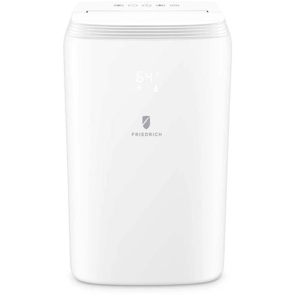 6,000 BTU Portable Air Conditioner Cools 300 sq. ft. with Dehumidifier in White