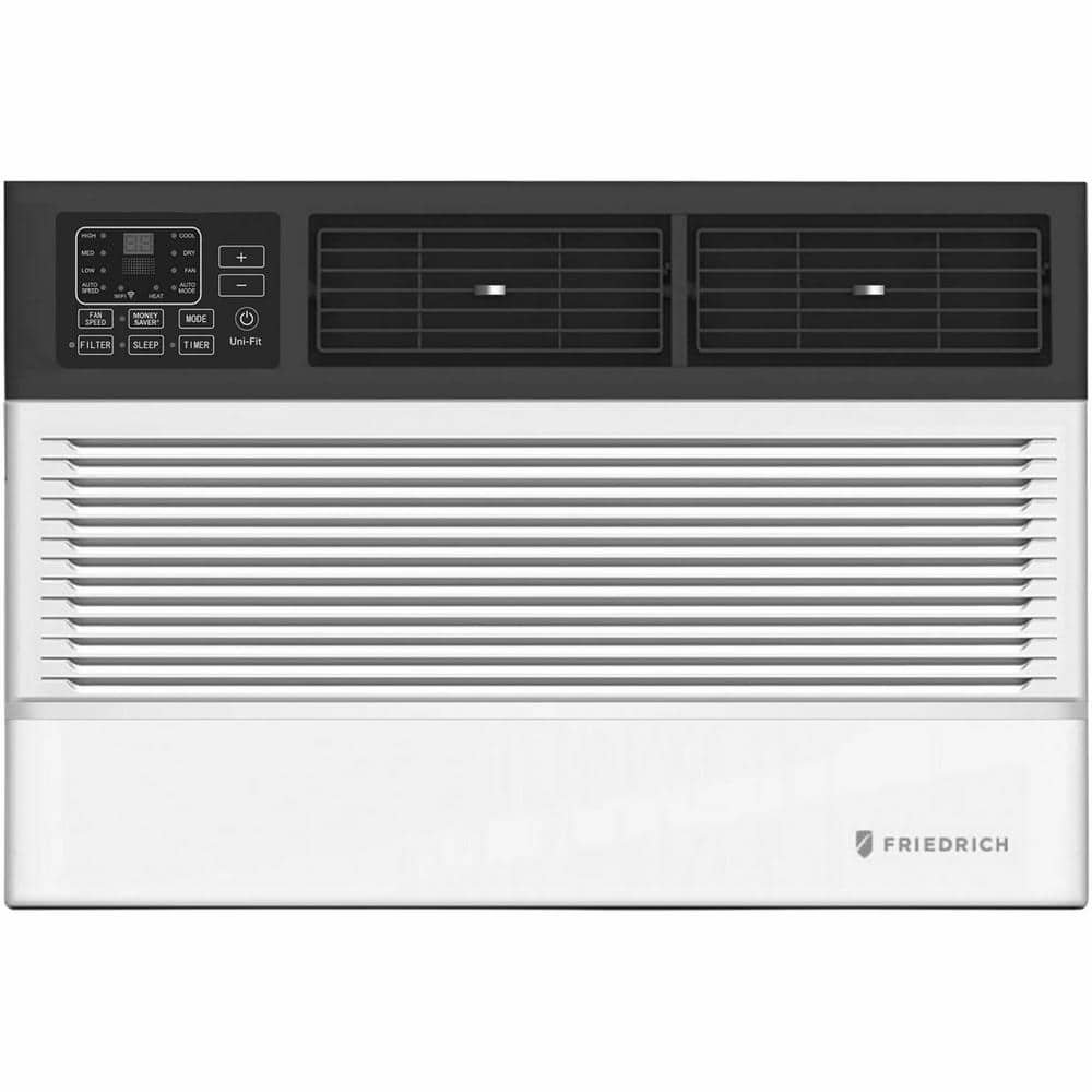 Uni-Fit 12,000 BTU 230-Volt Through-the-Wall Air Conditioner Cools 450 sq. ft. in White