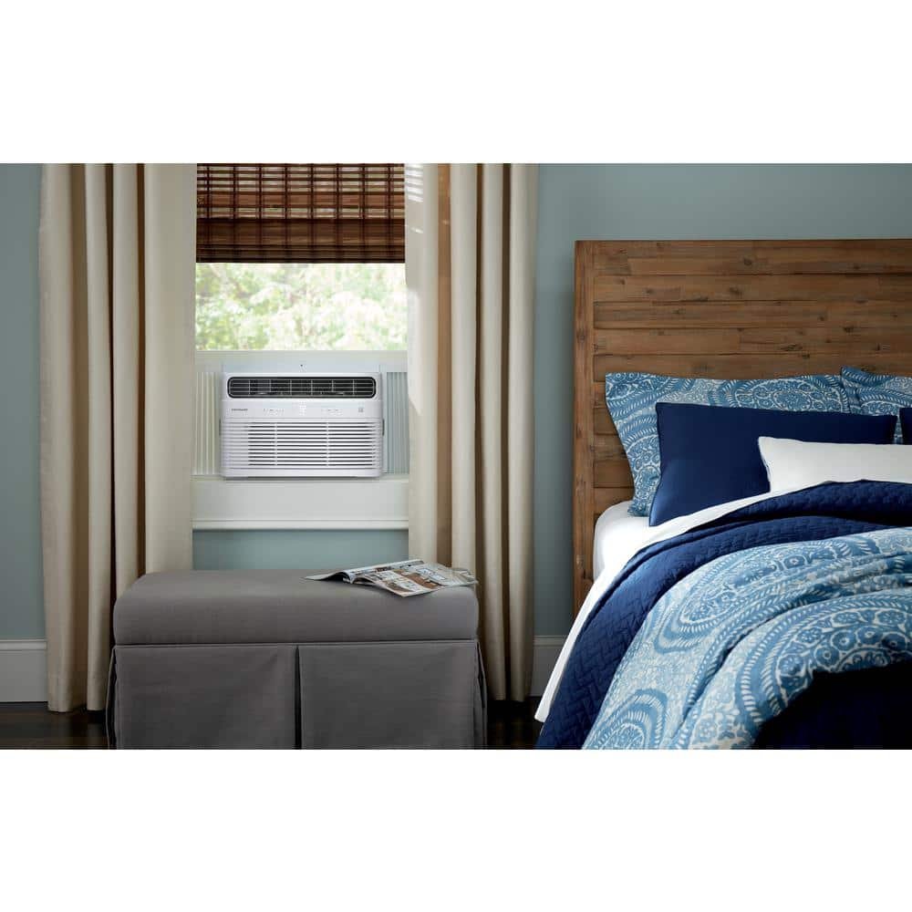 8,000 DOE BTU 115-Volt Window Air Conditioner Cools 350 sq. ft. with Wifi and Remote Control in White - Image 2