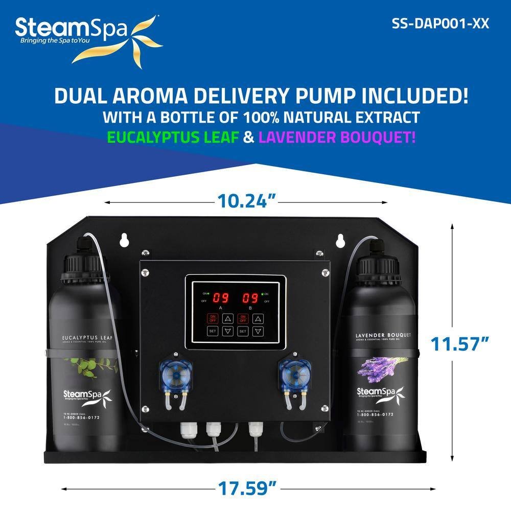 Black Series 24kW Steam Bath Generator with Wireless Control Bluetooth/Wifi Operation and Auto Drain in Gold - Image 4