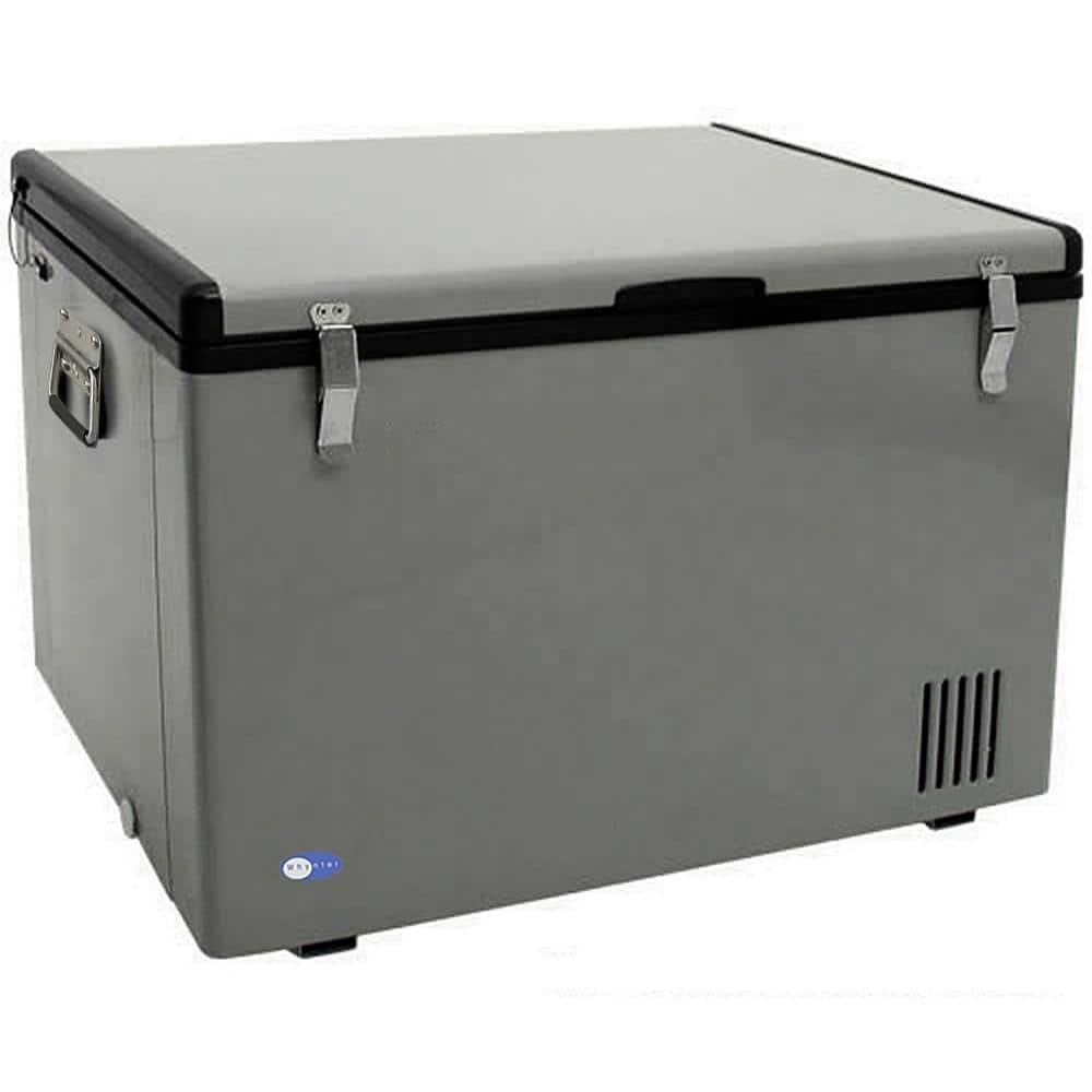 2.83 cu. ft. 85 qt Portable Freezer Car Fridge Compressor for RV AC / DC 12V / 24V Gray