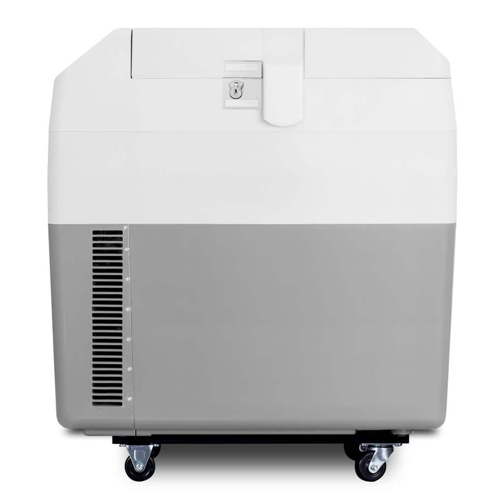 1 cu. ft. Portable Vaccine Refrigerator/Freezer in Gray