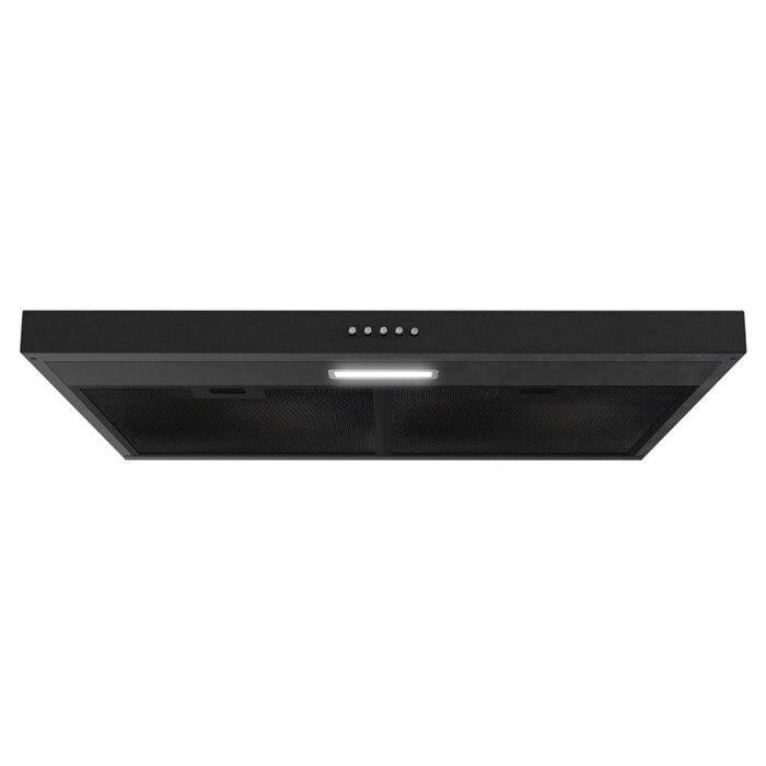 30 in. Cosenza Convertible Undermount Range Hood in Grit Black with Mesh Filters, Push Button Control, LED Light - Image 4