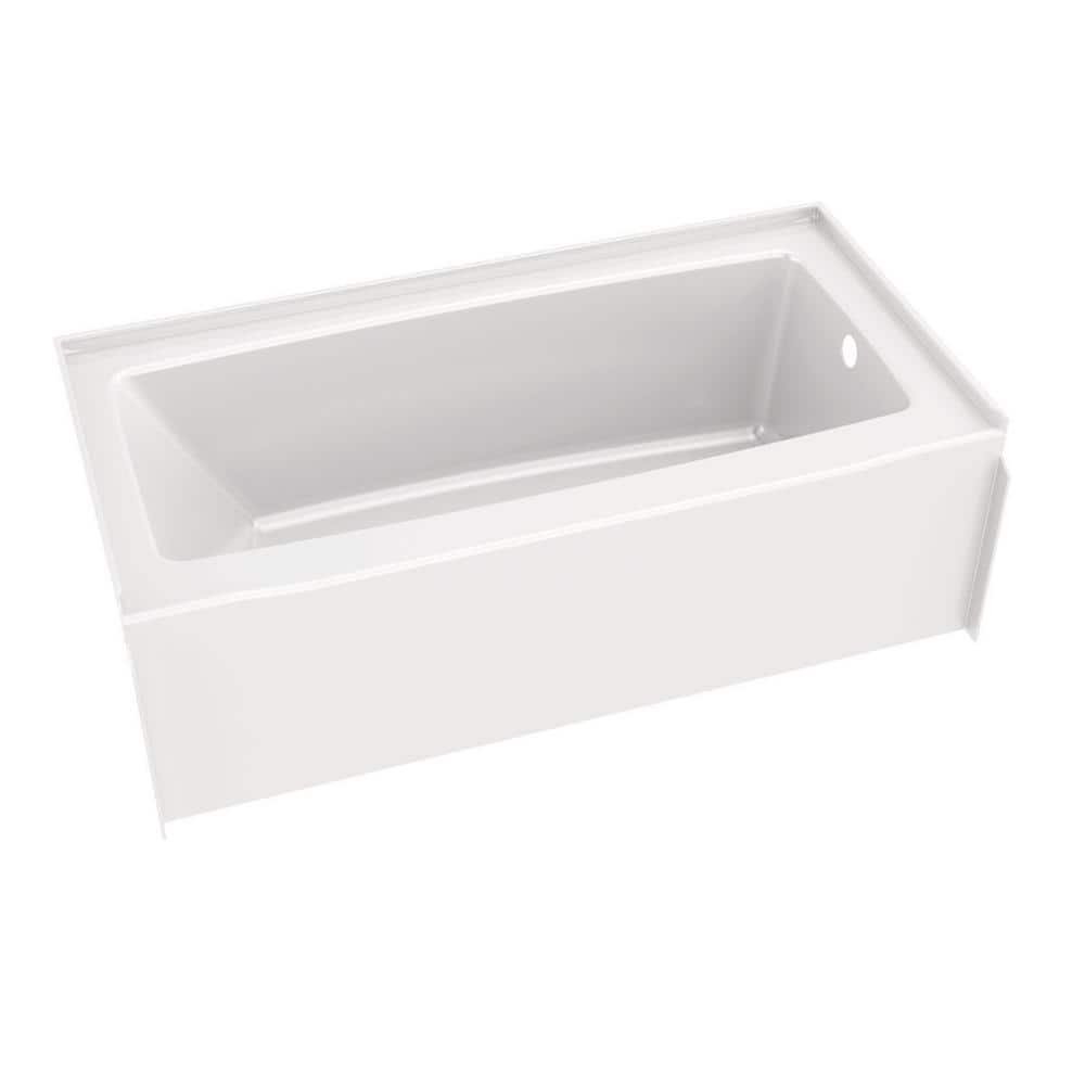 Classic 500 Right Drain 60 in. x 30 in. Alcove Tub/ Shower Combo Unit in High Gloss White - Image 4