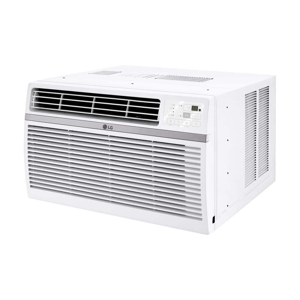 12,000 BTU 115-Volt Window Air Conditioner Cools 550 Sq. Ft. with Remote, Dehumidifier and in White - Image 3