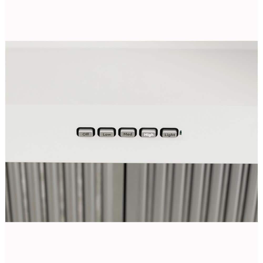 36 in. Smart Wall Mount Hood with light in Matte Black, Fingerprint Resistant - Image 3