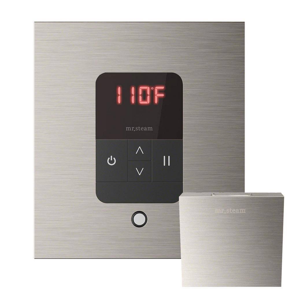 9kW Steam Bath Generator with iTempo AutoFlush Square Package in Brushed Nickel - Image 3