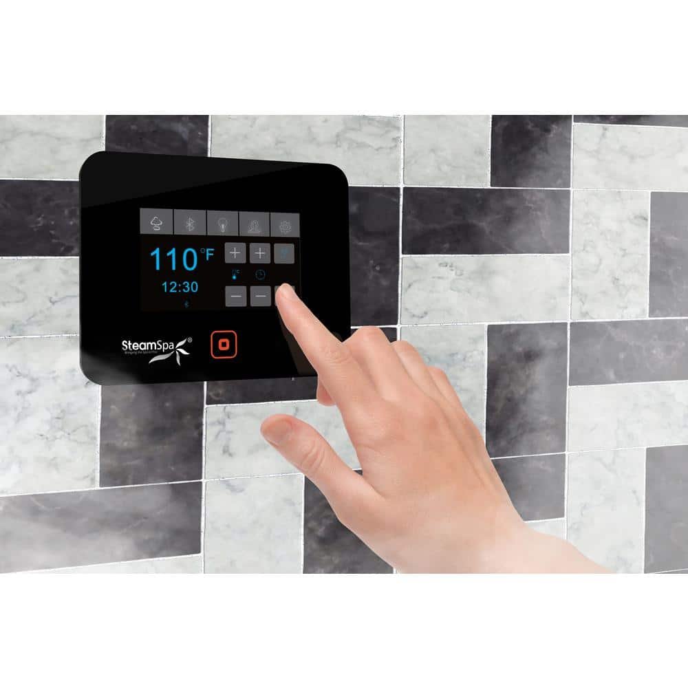Black Series 7.5kW Steam Bath Generator with Wireless Bluetooth/Wifi Operation and Auto Drain in Oil Rubbed Bronze - Image 2