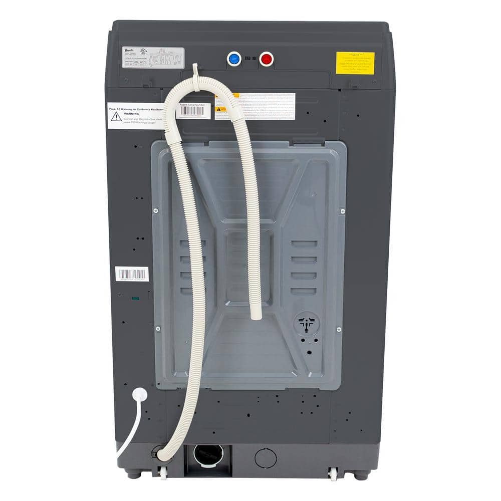 2.0 cu. ft. Top Load Washer Machine in Gray - Image 4