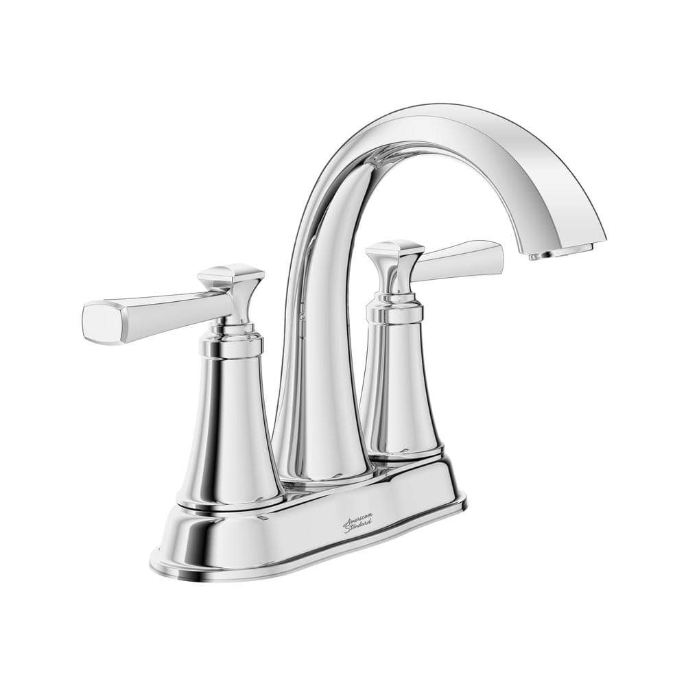 Rumson 4 in. Centerset 2-Handle Bathroom Faucet in Polished Chrome