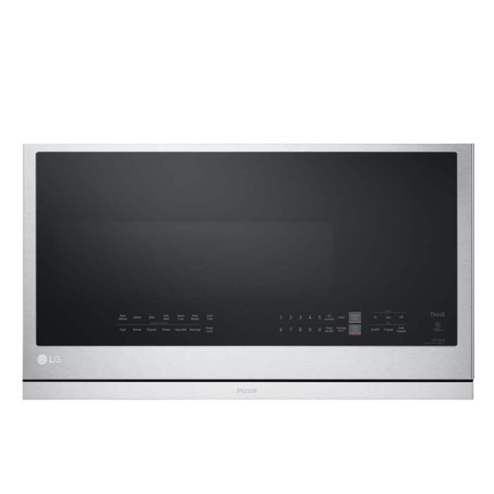 2.1 cu. ft. 30 in. Width PrintProof Stainless Steel 1,050-Watt Smart Over-the-Range Microwave Oven with ExtendaVent 2.0