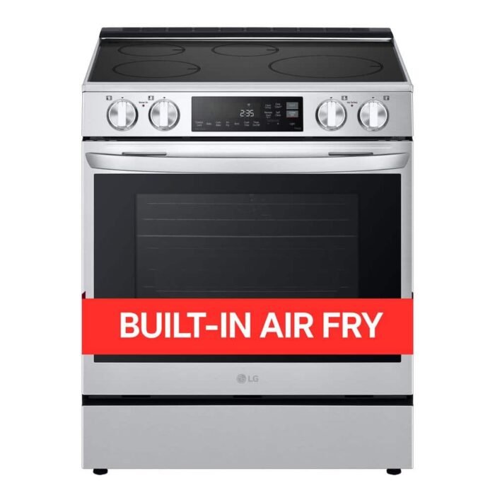 6.3 cu. ft. Smart Induction Slide-In Range with ProBake Convection, Air Fry in PrintProof Stainless Steel