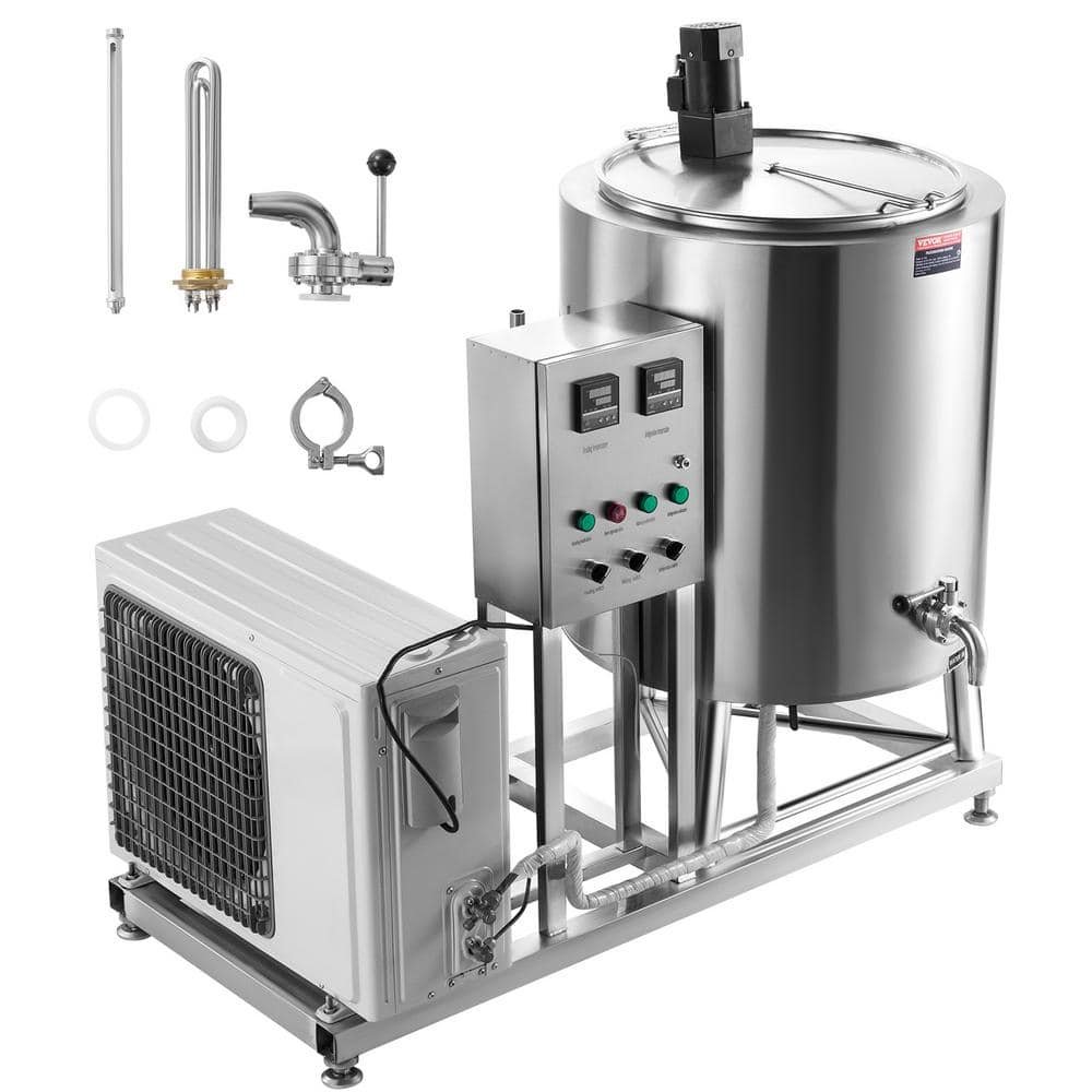 Milk Pasteurizer 150 L, Commercial Milk Pasteurization Machine, Food Grade 304 Stainless Steel