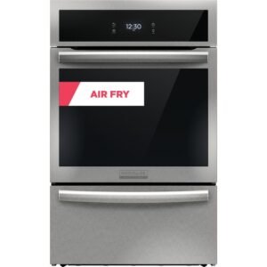 Gallery 24 in. Single Gas Built-In Wall Oven with Air Fry Self-Cleaning in Stainless Steel