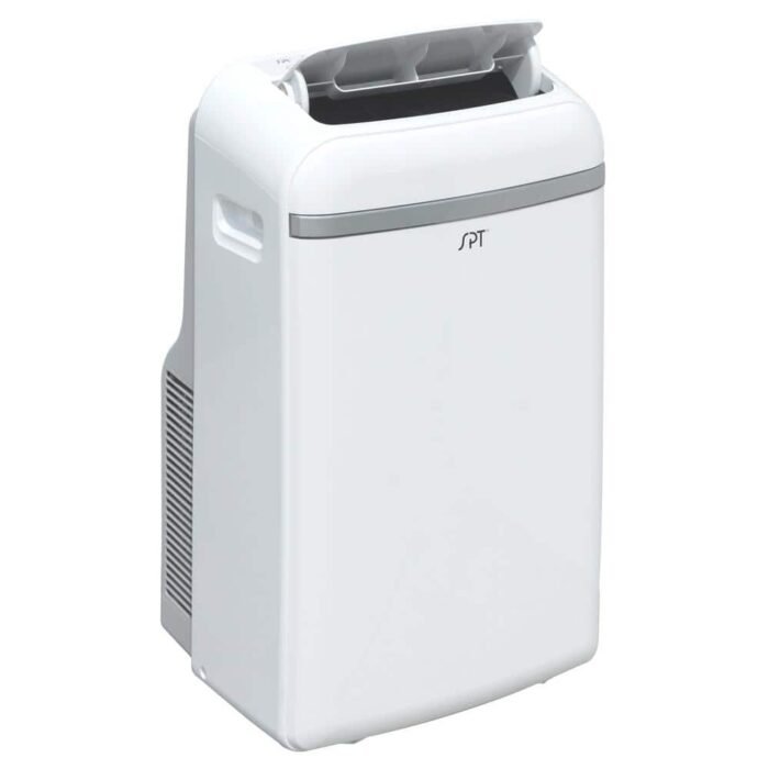 10,000 BTU Portable Air Conditioner Cools 350 Sq. Ft. with Heater, Dehumidifier and Remote in White - Image 4