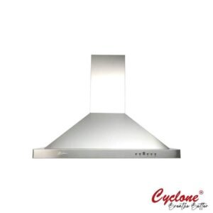 36 in. 550 CFM Pyramid Style Wall Mount Range Hood with LED Lights in Stainless Steel