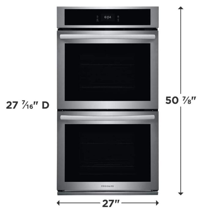 27 in. Double Electric Built-In Wall Oven with Convection in Stainless Steel - Image 3