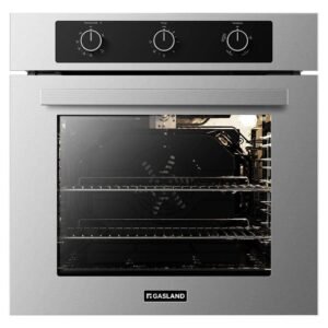 24in. Built-in Single Natural Gas Wall Oven in Stainless Steel w/ Timer Rotisserie and Convection Functions CSA Approved
