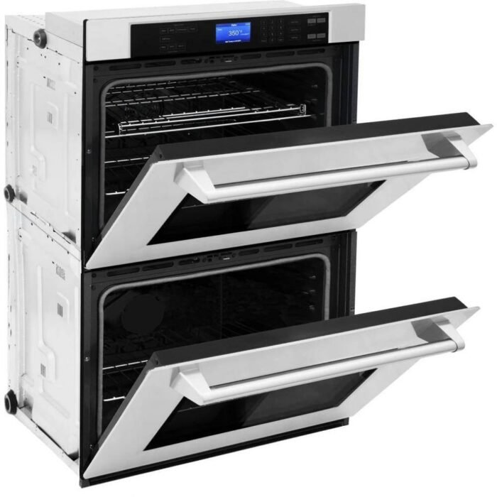 30 in. Bold Series Double Wall Oven with Touch Control, Convection, and Self-Clean in Stainless Steel with Chrome Trim - Image 2