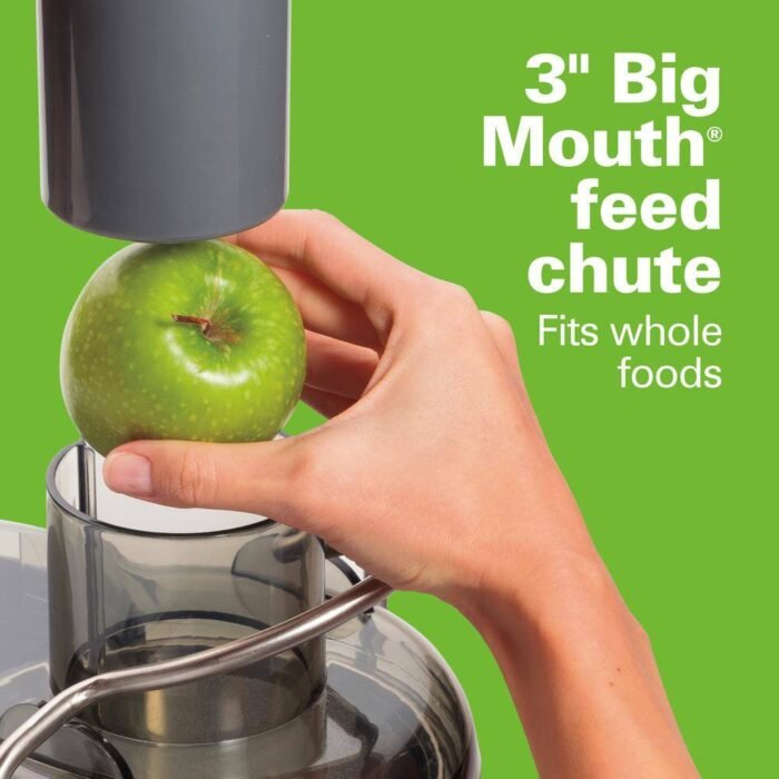 Premium Big Mouth 2-Speed Stainless Steel Juice Extractor - Image 3