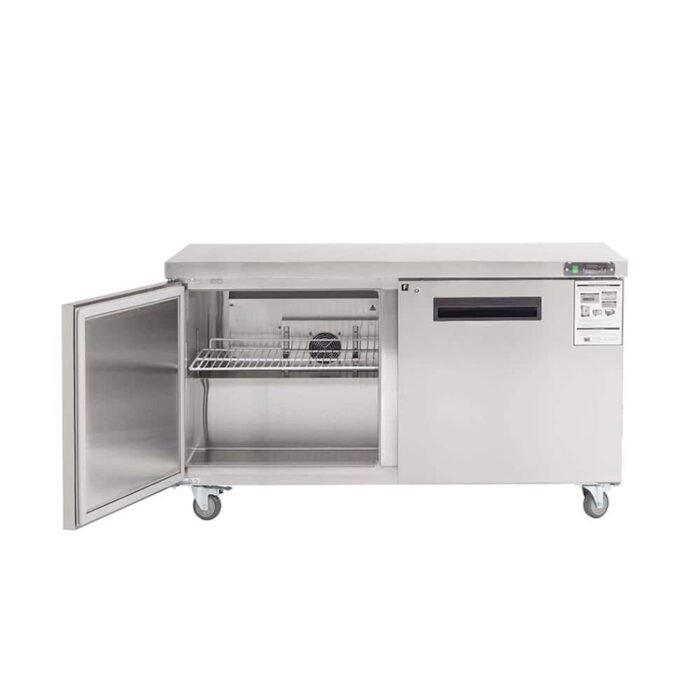 30 in. 14.8 cu. ft. Auto Defrost Upright Freezer in Stainless Steel