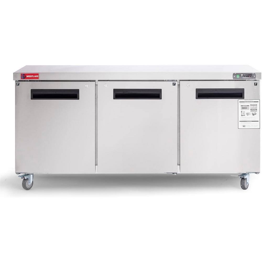 30 in. 17.7 cu. ft. Auto Defrost Upright Freezer in Stainless Steel - Image 2