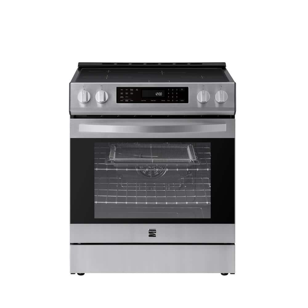 5.6 cu. ft. 4-Elements Front-Control Induction Range in Stainless Steel