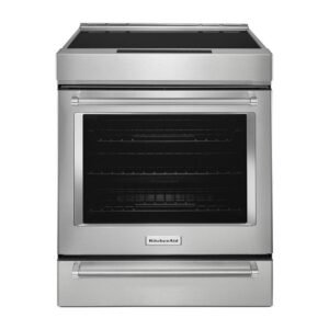 30-Inch 4 Burner Element Induction Slide-In Convection Range with Air Fry